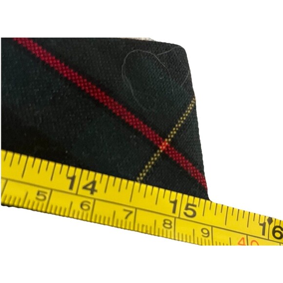 Becky Thatcher Uniform School Skirt Plaid Green Blue Pleats Juniors 7 Y2K Vibes - Picture 6 of 7